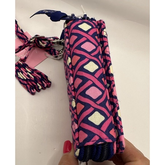 Vera Bradley ~ All In One Crossbody ~‎ Katalina Pink Diamonds ~ New with Tags - Picture 10 of 10